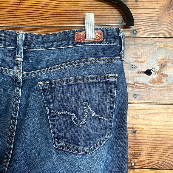 Adriano Goldschmied The Club Dark Wash Flared Jeans size 29R - Picture 6 of 6